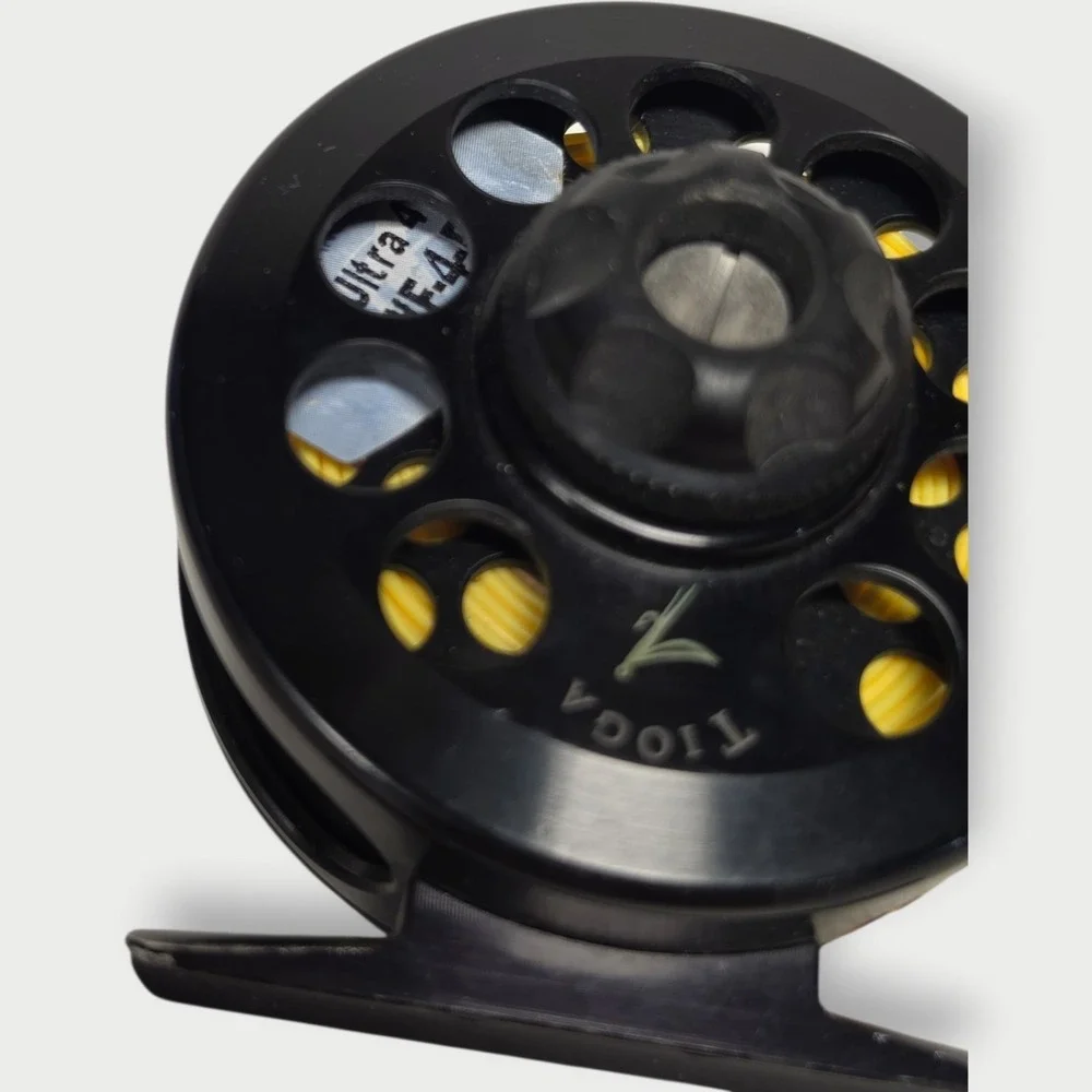 Teton Tioga 2 Fly Reel Made in USA High Quality Fishing Equipment RARE DEMO